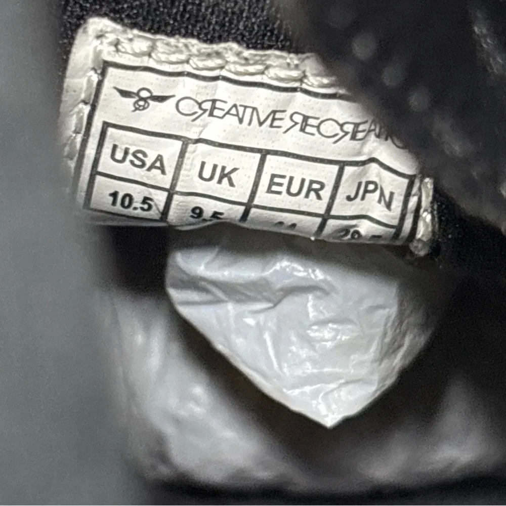 Creative Recreation‎ Capri Mens Convertible High Top Sneakers 10.5 RARE